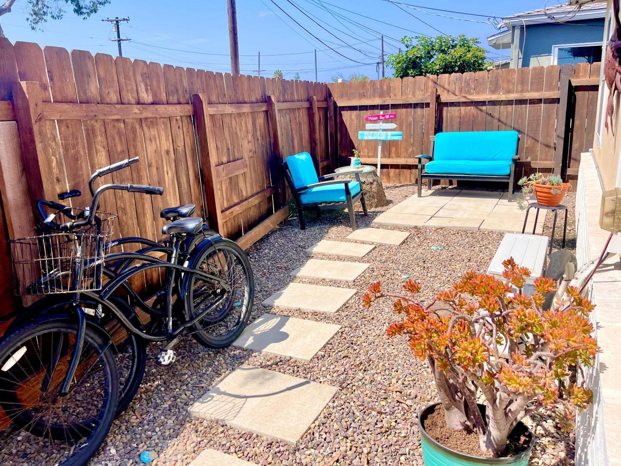 Cozy Beach Cottage With Bicycles سان دييغو المظهر الخارجي الصورة